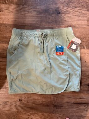 Women's Olive Green skort with UPF Protection